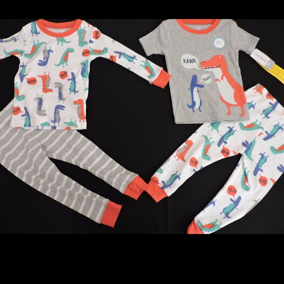 Carters Dinosaur Pajamas 18M - Picture 1 of 9